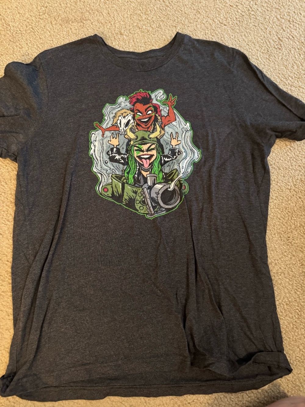 WWE NXT Shotzi Blackheart Ember Moon/Athena tag team shirt